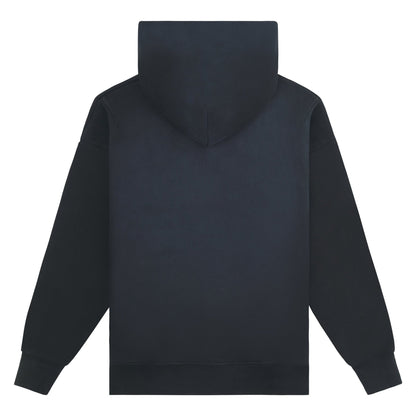 Gothic Applique Hoodie | Black