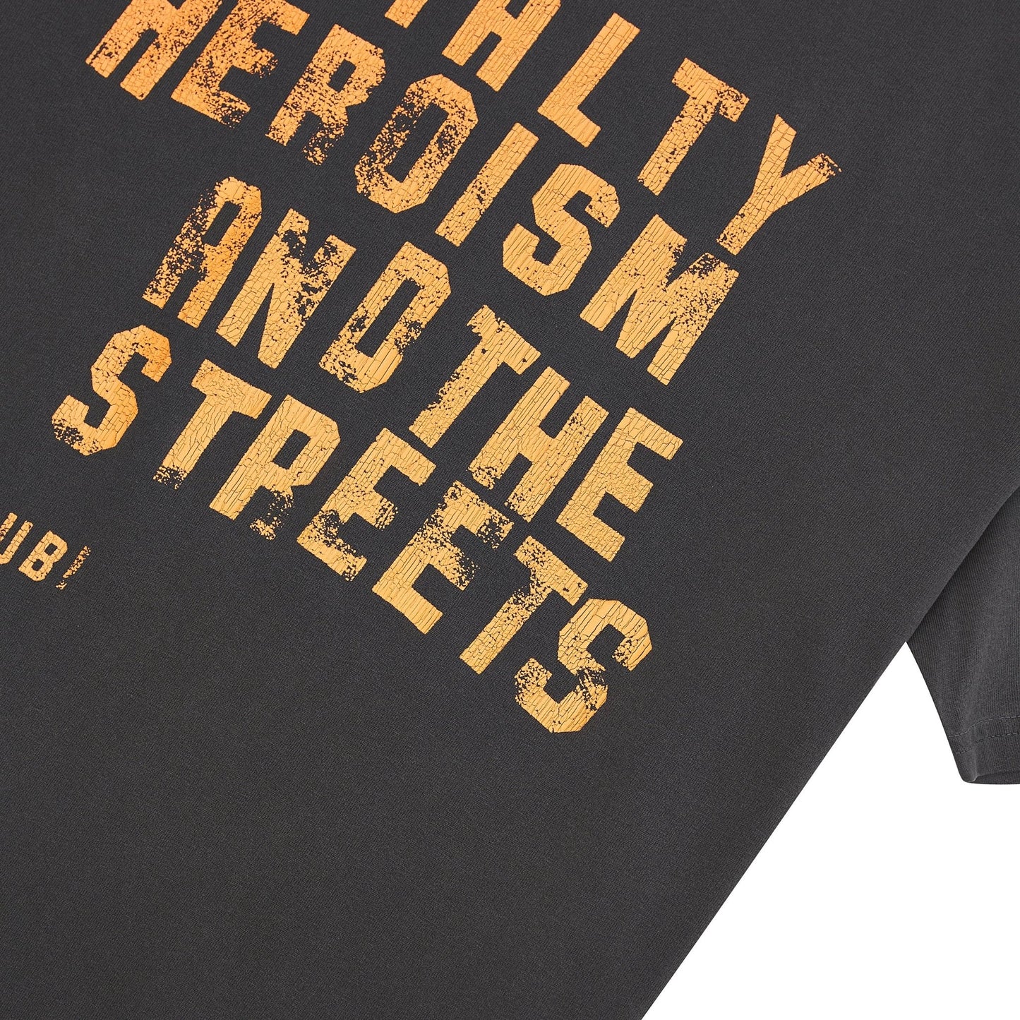 Hero Kash Tee | Faded Black