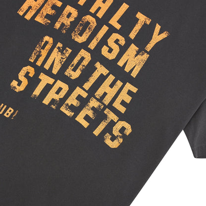 Hero Kash Tee | Faded Black