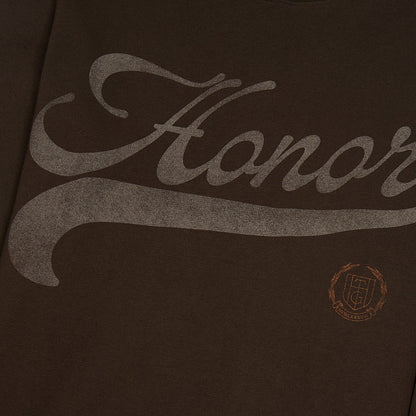Holiday Script L/S Tee | Black