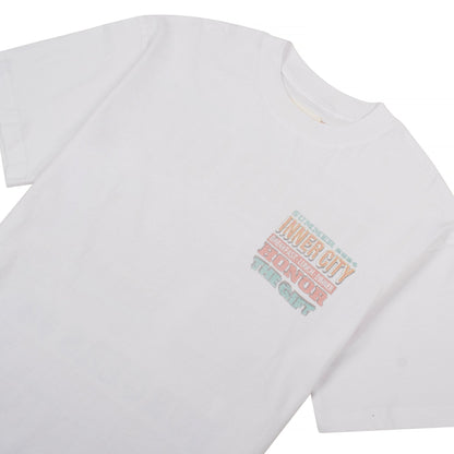 HTG Burgers Tee | White