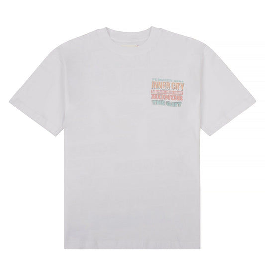 HTG Burgers Tee | White