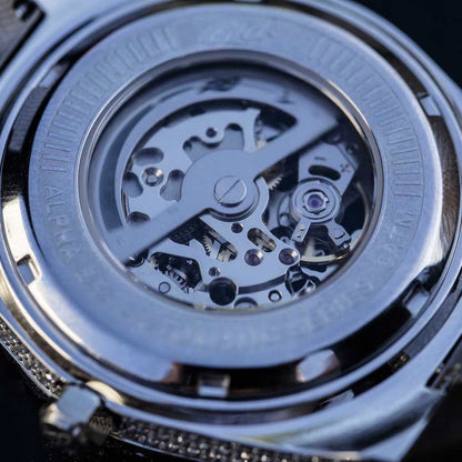 42MM Iced Alpha Era® Luminous Skeleton 316
