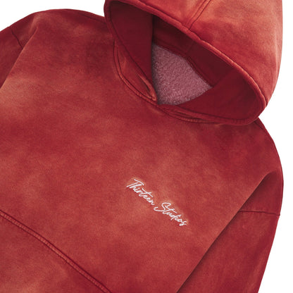 James Hoodie | Faded Red
