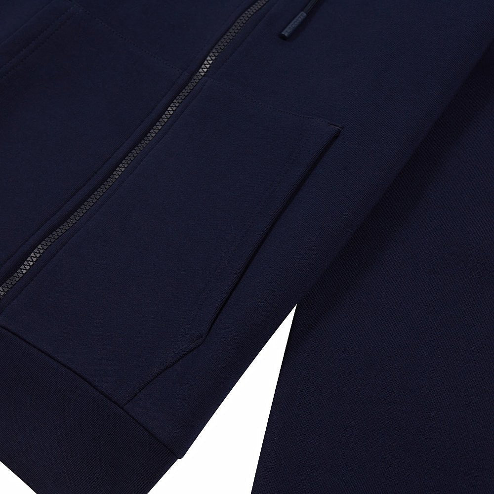 Kangaroo Pocket Hoodie | Navy Blue