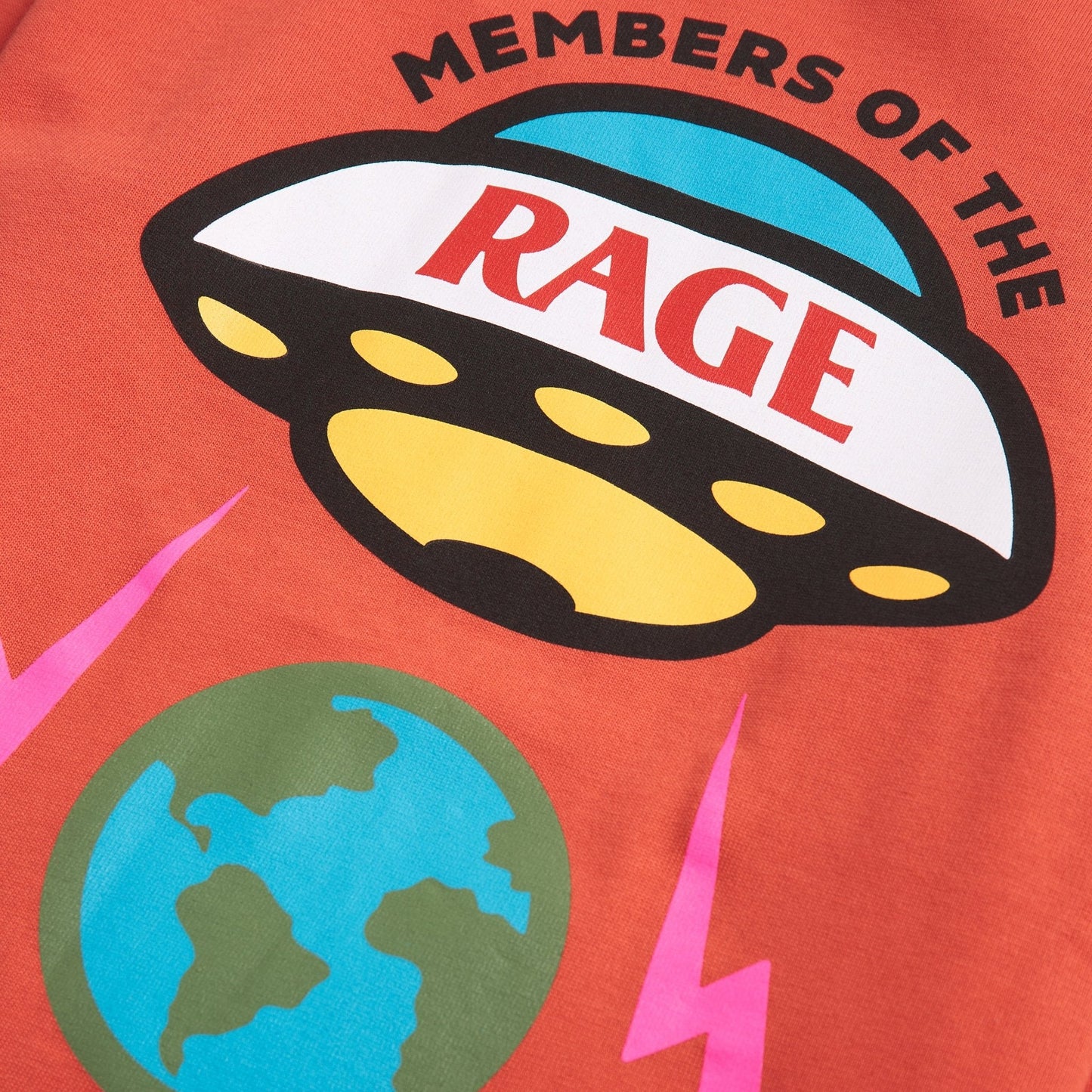 Long Sleeve Logo Tee | Infrared