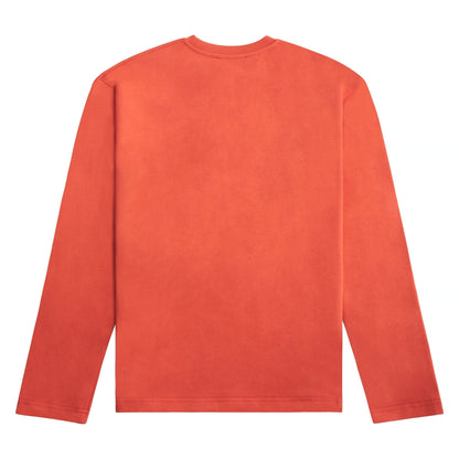 Long Sleeve Logo Tee | Infrared