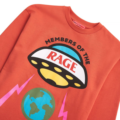 Long Sleeve Logo Tee | Infrared