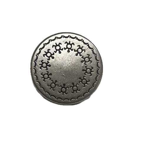 Metal Etched Round