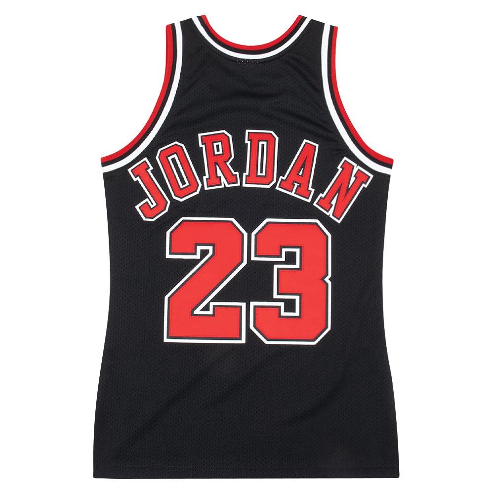 Michael Jordan 97/98 Auth Chicago Bulls Jersey | Black