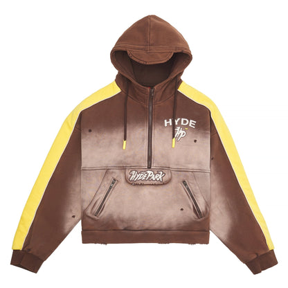 Off-Road Rally Hoodie | Brown