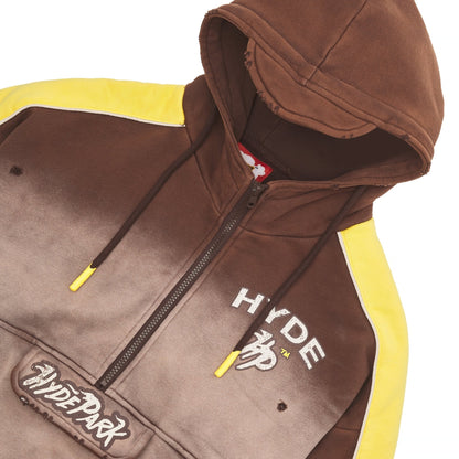 Off-Road Rally Hoodie | Brown