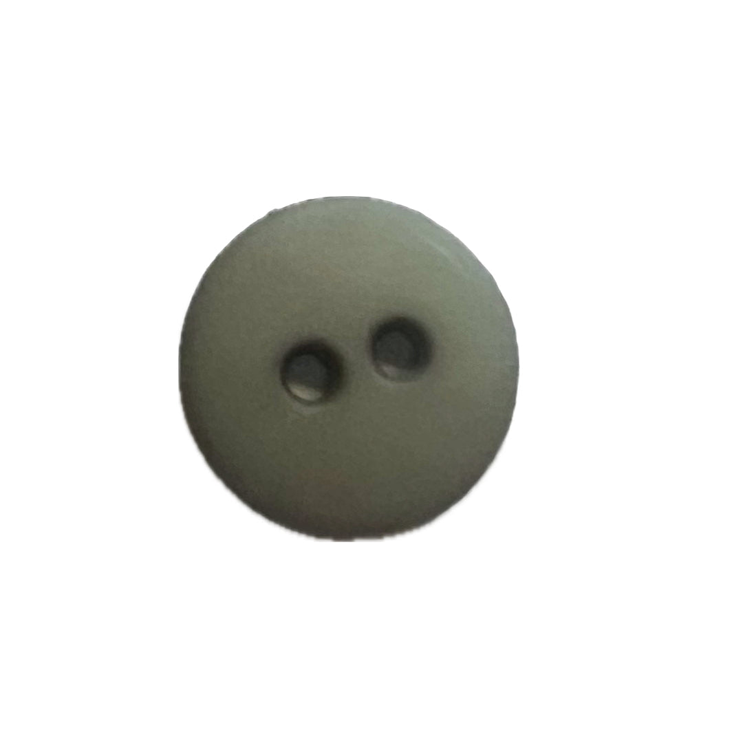 Poly Button-Olive Green