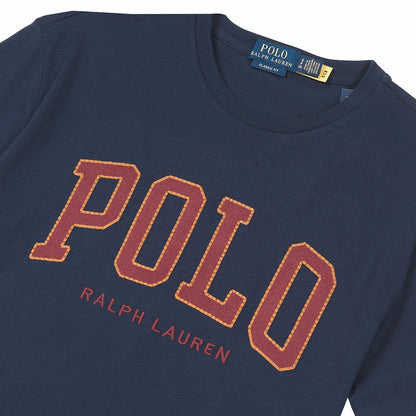 RL Logo Embroidered Tee | Cruise Navy