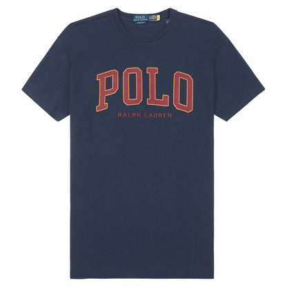 RL Logo Embroidered Tee | Cruise Navy