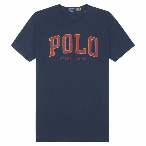 RL Logo Embroidered Tee | Cruise Navy