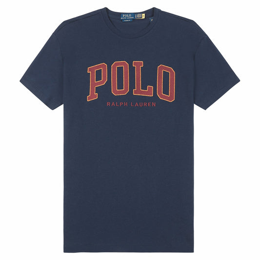 RL Logo Embroidered Tee | Cruise Navy
