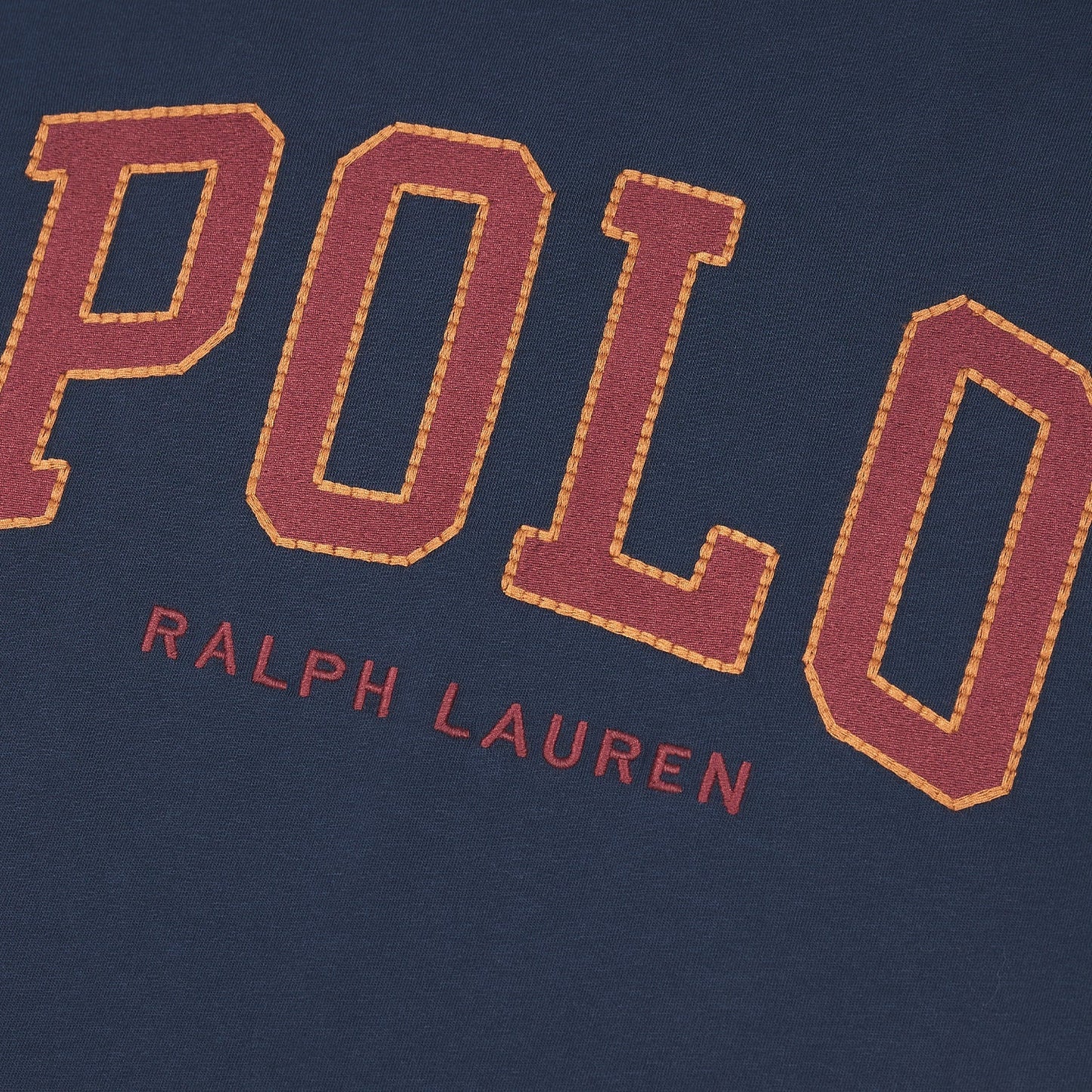 RL Logo Embroidered Tee | Cruise Navy
