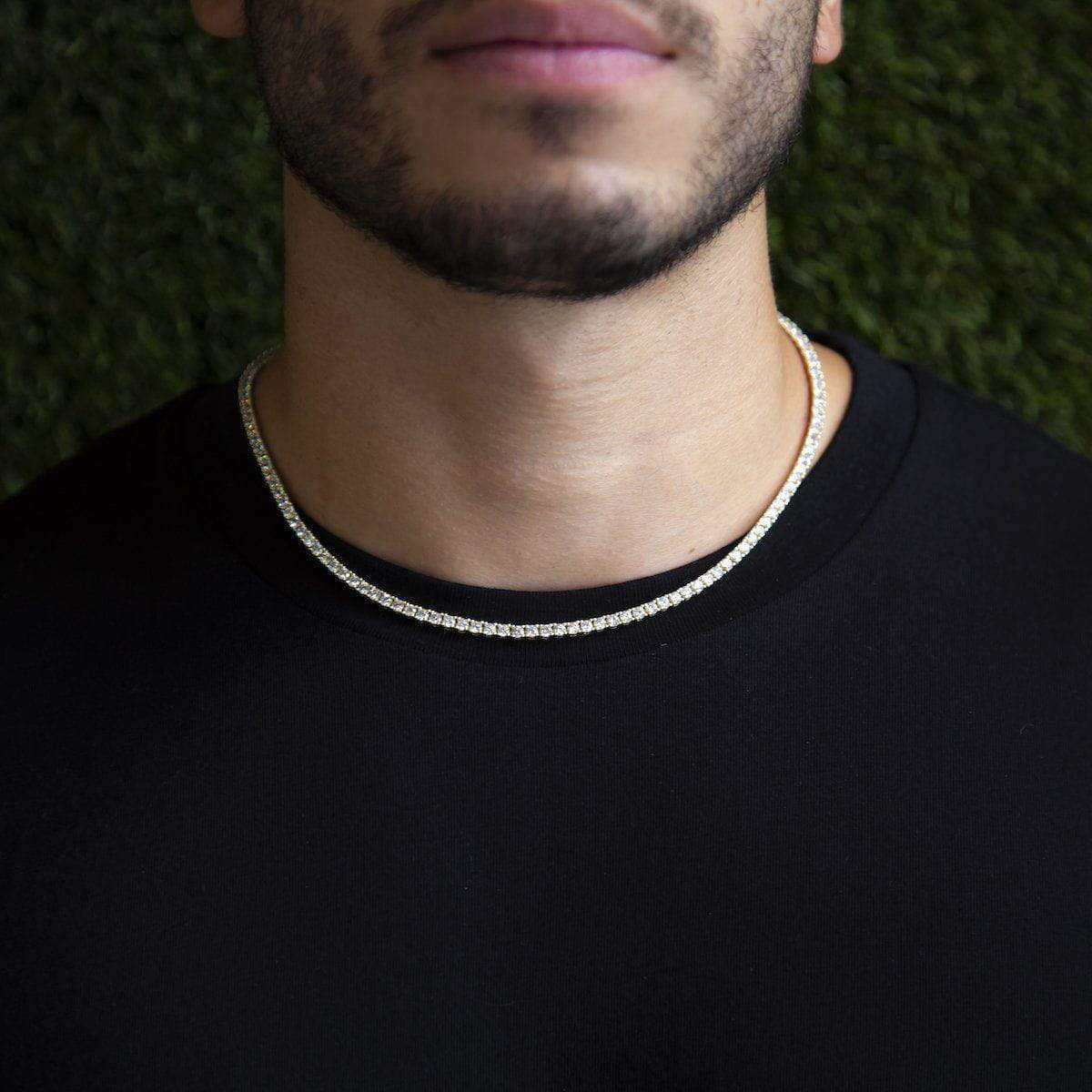 3mm Tennis Necklace