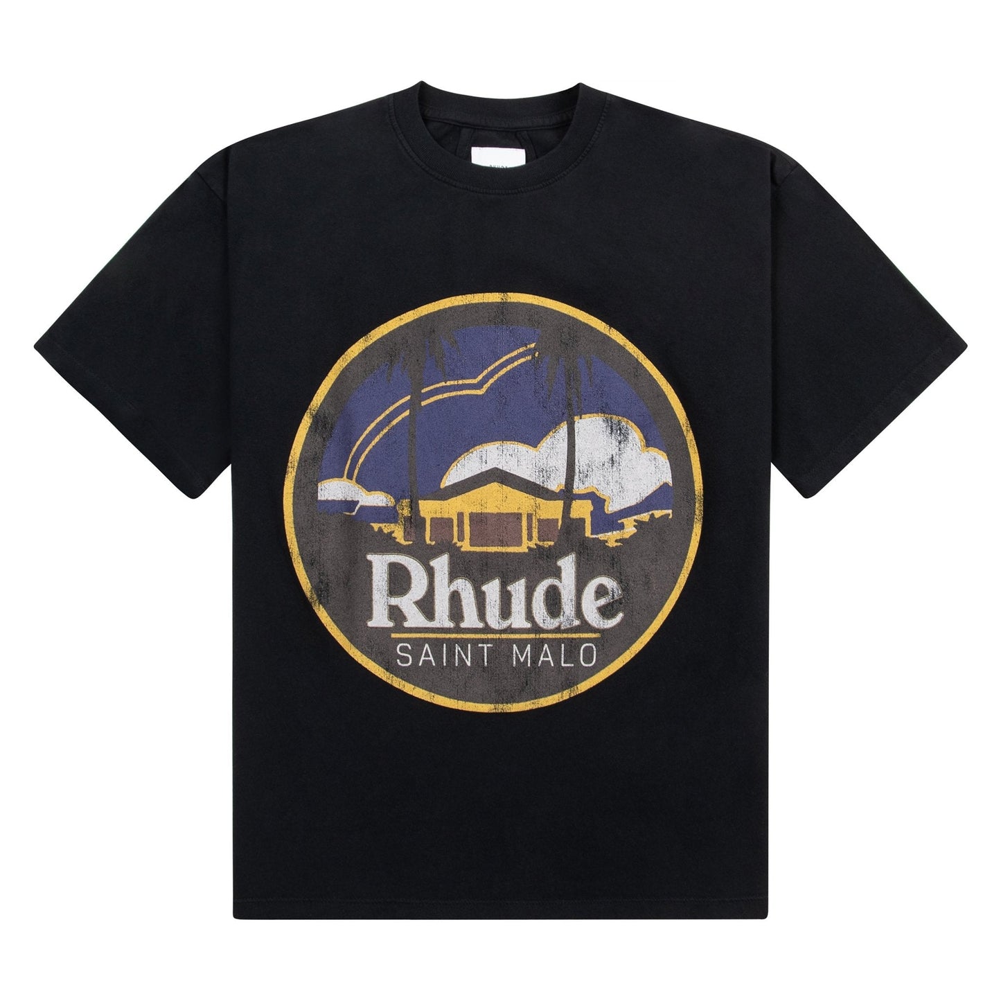 Saint Malo Tee | Vintage Black